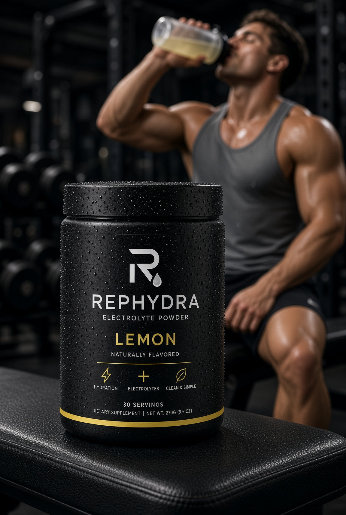 RepHydra hydration for training